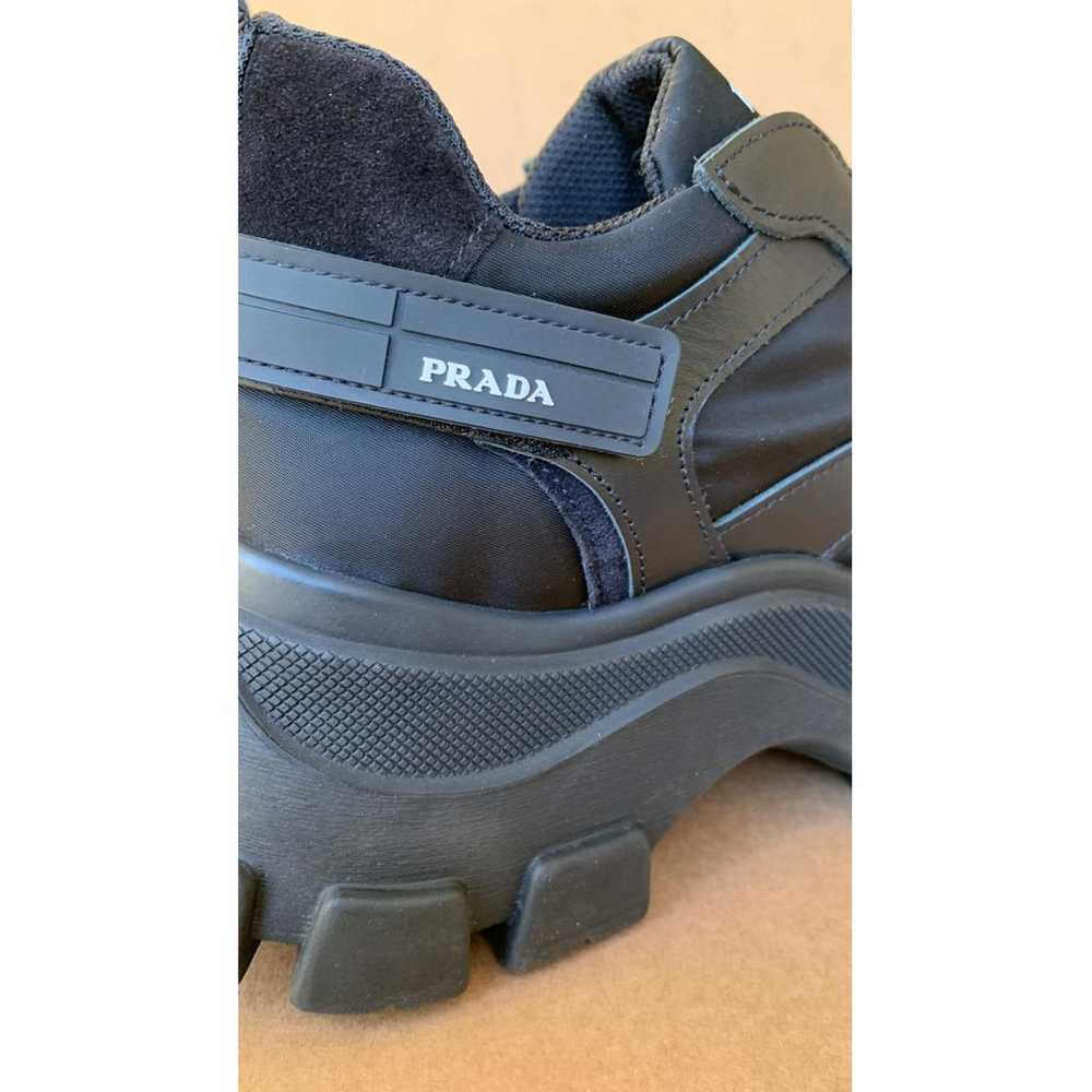 Prada Cloudbust Thunder leather trainers - image 6