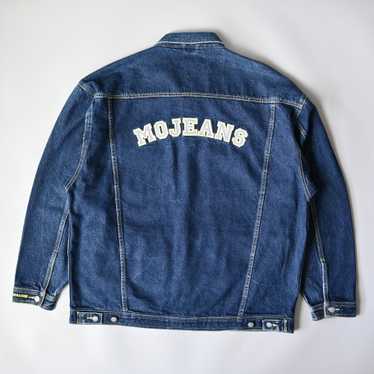 Vintage 90s MO JEANS by Maurice Malone reflective… - image 1