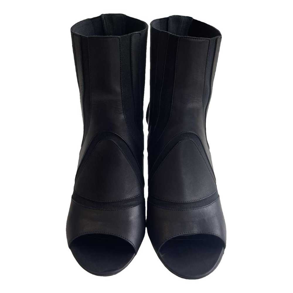 Balenciaga Leather open toe boots - image 1