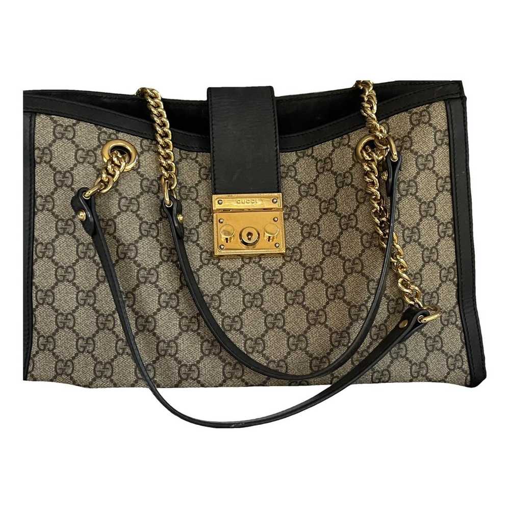 Gucci Padlock vinyl handbag - image 1