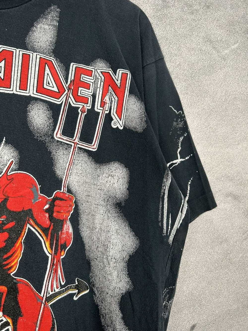 Band Tees × Iron Maiden × Vintage Vintage Iron Ma… - image 11