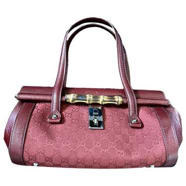 Gucci Bamboo Bullet cloth handbag - image 1