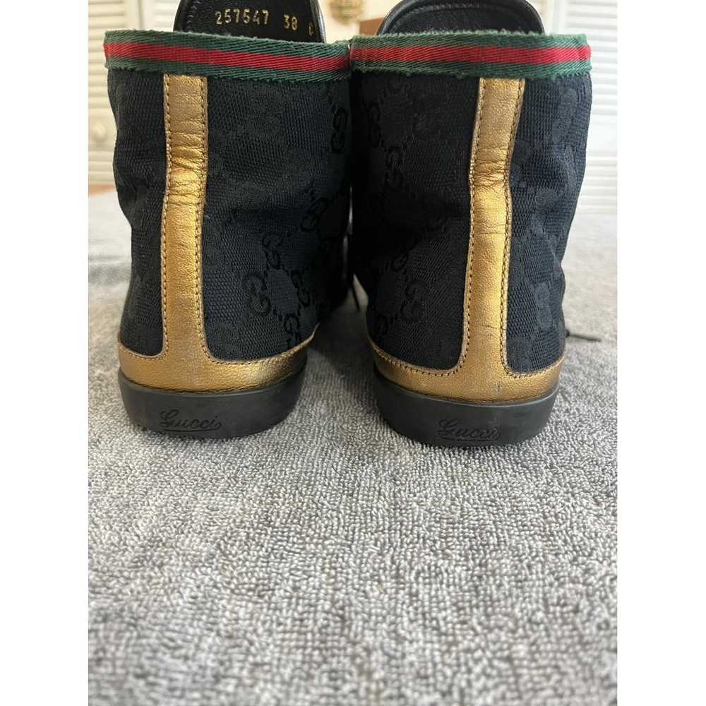 Gucci Cloth lace ups - image 4