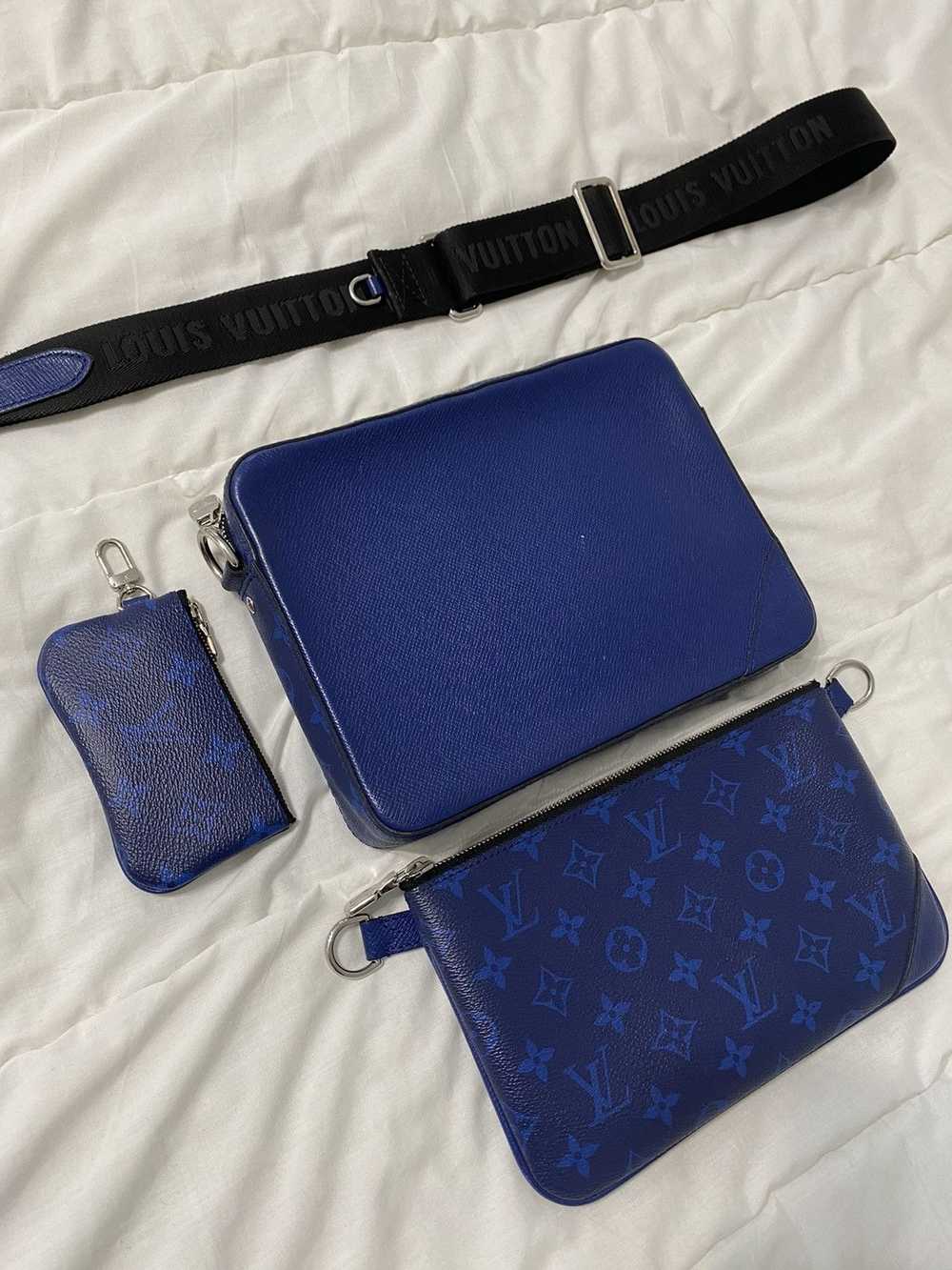 Louis Vuitton Louis Vuitton Trio Messenger Cobalt… - image 3