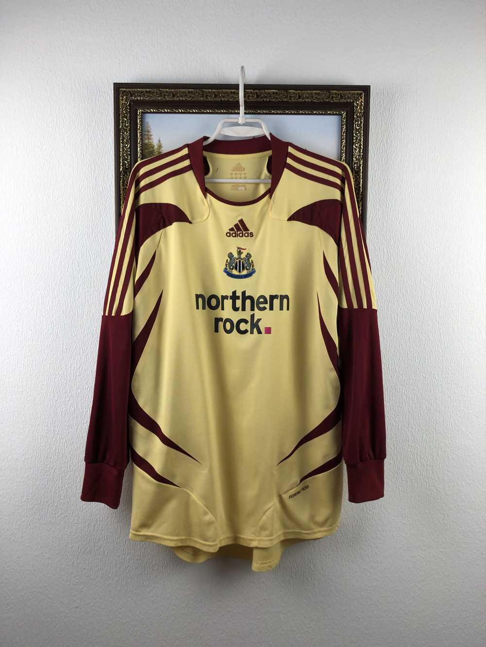 Adidas × Soccer Jersey × Vintage Newcastle Goalke… - image 1