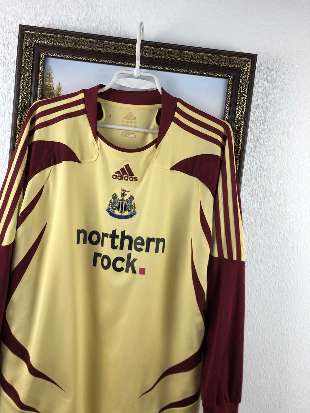 Adidas × Soccer Jersey × Vintage Newcastle Goalke… - image 4