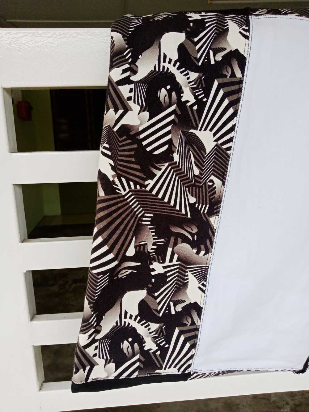 Bape × Nigo Dazzle Camo Reversible Scarf - image 4