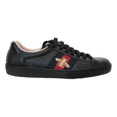 Gucci Ace leather low trainers