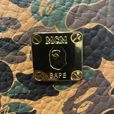 Bape × MCM Bape x MCM Stark Backpack - image 1