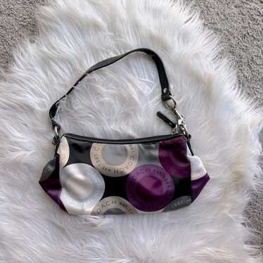 ◎y2k◎ COACH Mini Boston Bag Purple 肩掛け Purple coach mini y2k - Gem