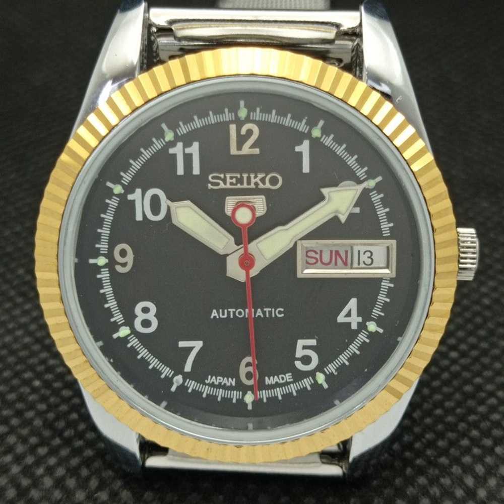 Seiko JAPAN SEIKO 5 AUTOMATIC MENS REFURBISHED WR… - image 4