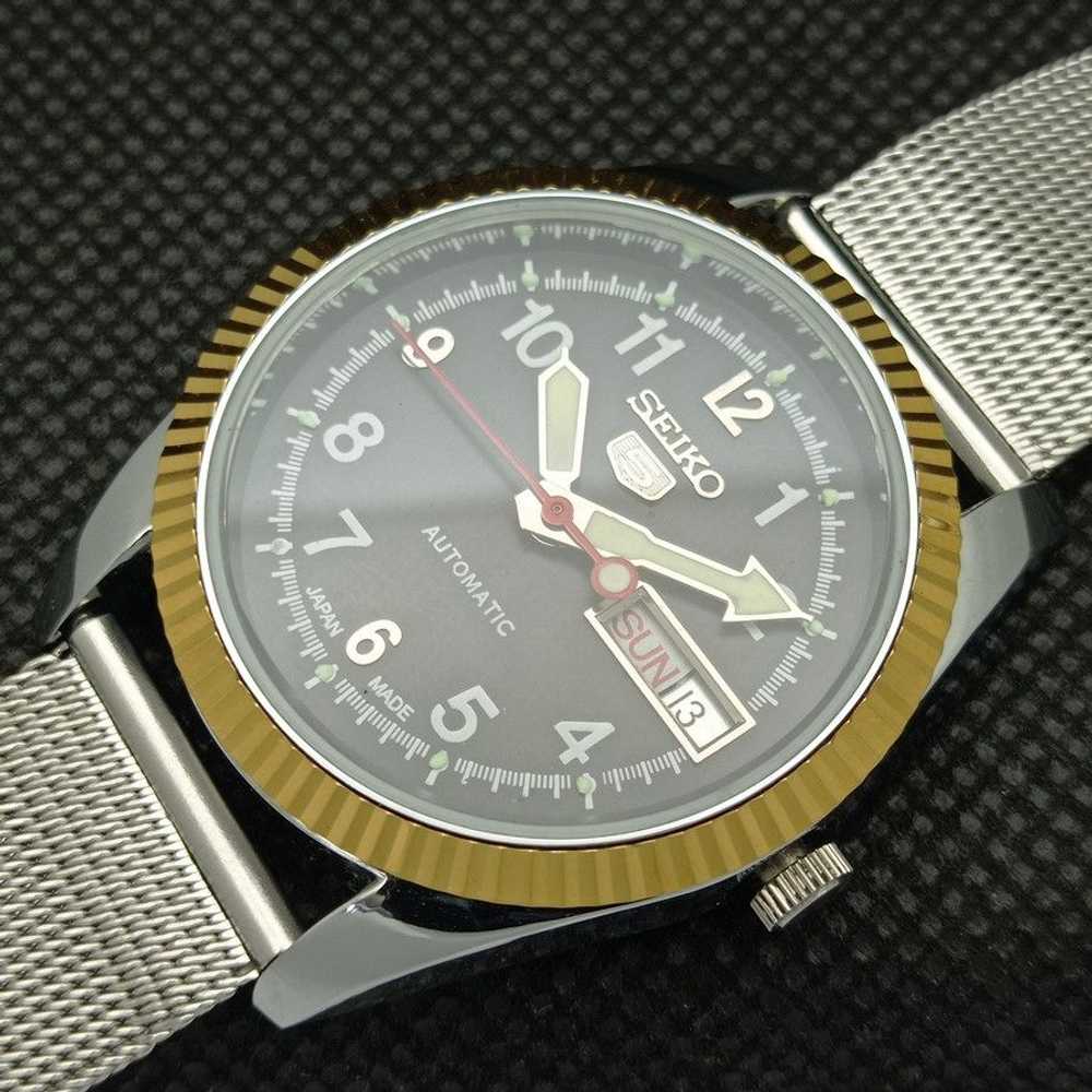 Seiko JAPAN SEIKO 5 AUTOMATIC MENS REFURBISHED WR… - image 6