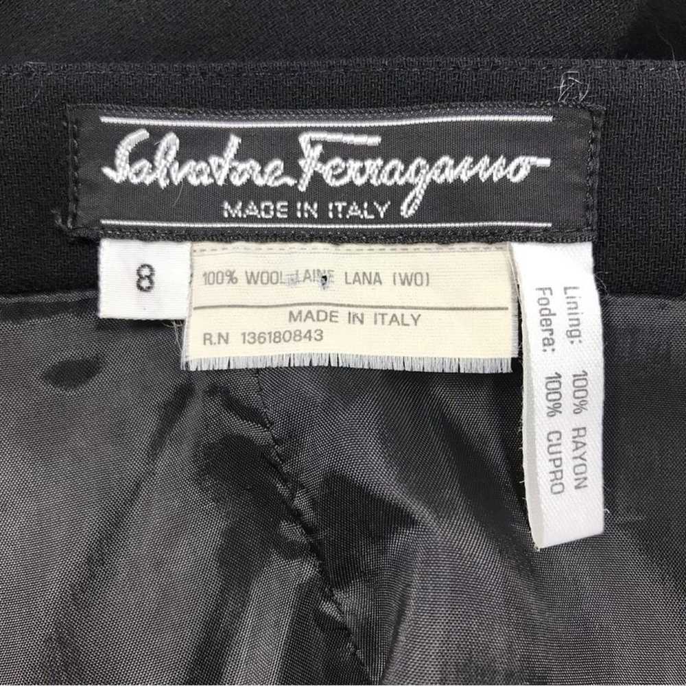 Salvatore Ferragamo Wool mid-length skirt - image 9