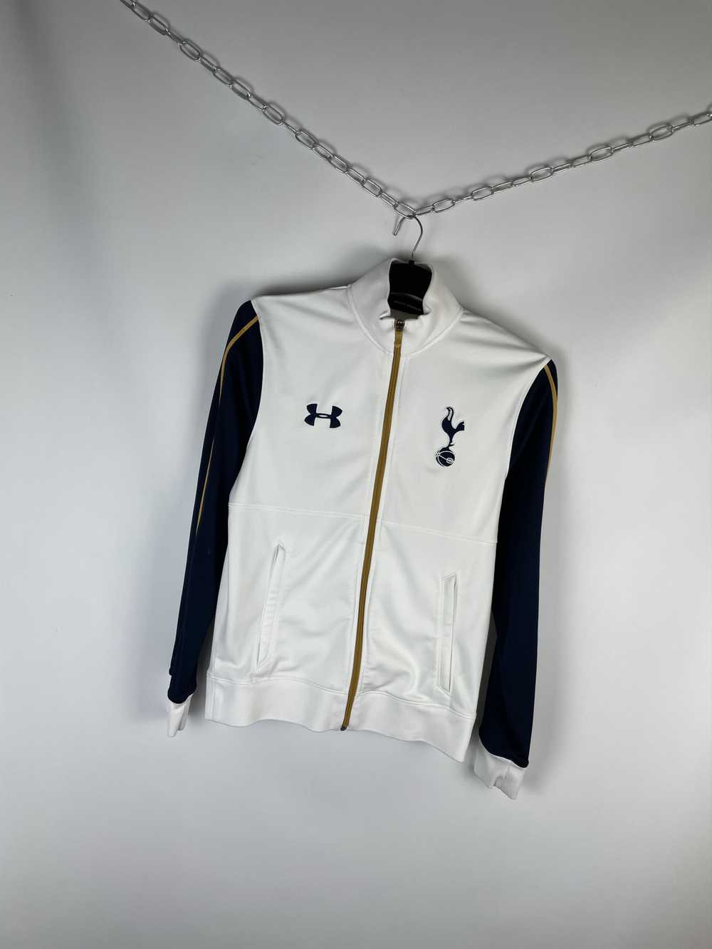 Soccer Jersey × Under Armour × Vintage Zip tracks… - image 2