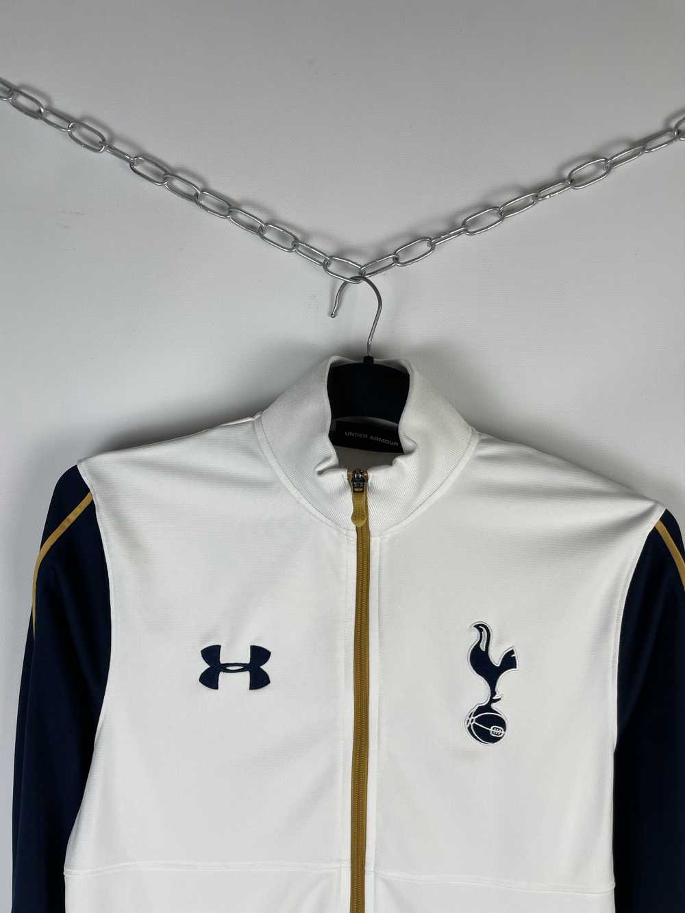 Soccer Jersey × Under Armour × Vintage Zip tracks… - image 3