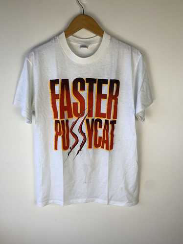 Band Tees × Vintage Vintage 1987 Faster Pussycat T