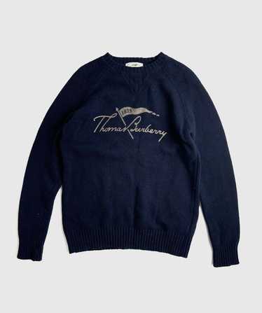 Burberry × Vintage Thomas Burberry Knit Sweater