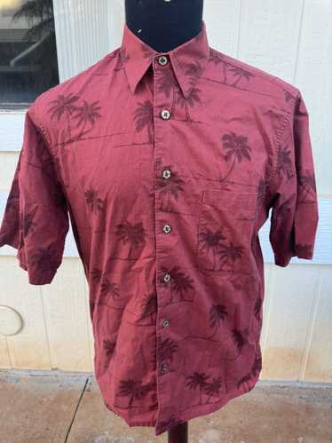 Reyn Spooner Reyn Spooner Red Hawaiian Shirt Full 