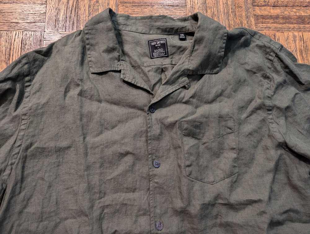 Todd Snyder Linen shirt - image 3