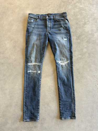 Amiri Amiri Fractured Denim Jean