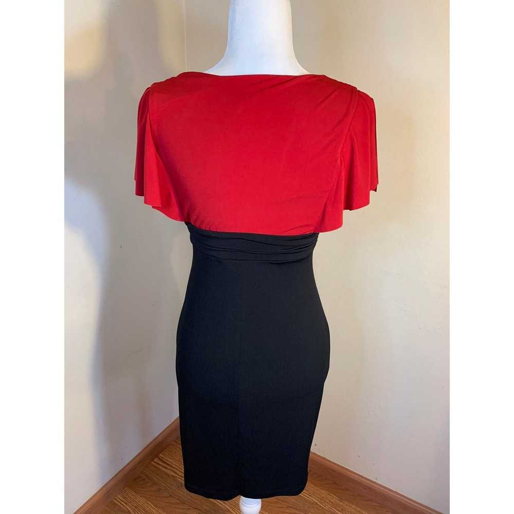 Other En Focus Studio Women Red - Black Dress siz… - image 4