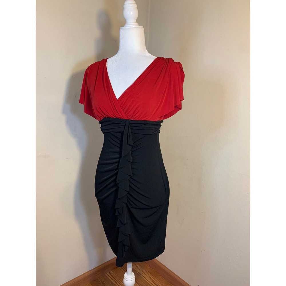 Other En Focus Studio Women Red - Black Dress siz… - image 6