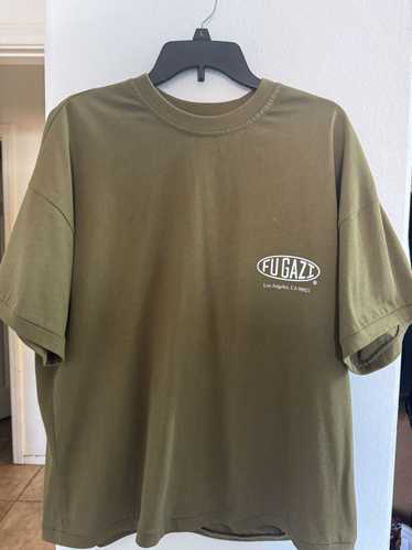 Fugazi Green Fugazi boxy Pop up Tee