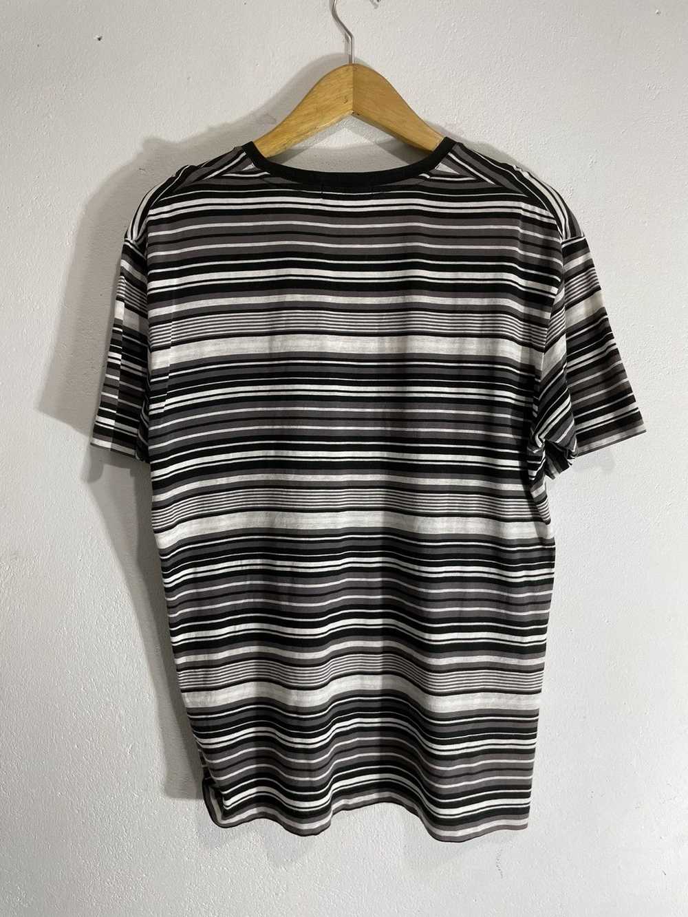 Burberry × Vintage Burberry Black Label striped T… - image 6