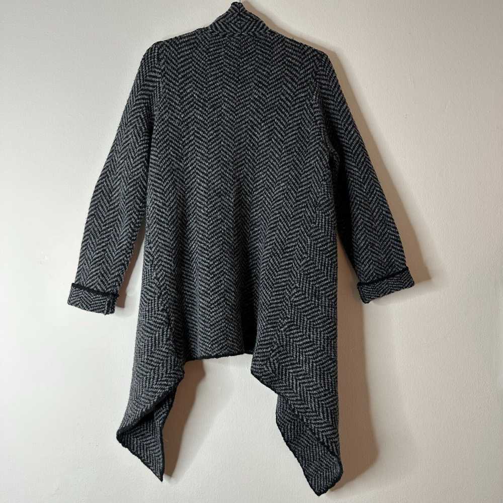 Other Cocogio Herringbone Waterfall Cardigan Asym… - image 3