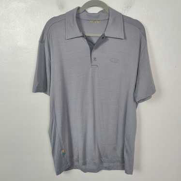 Other Icebreaker Polo Shirt Men's XL Gray 100% Per