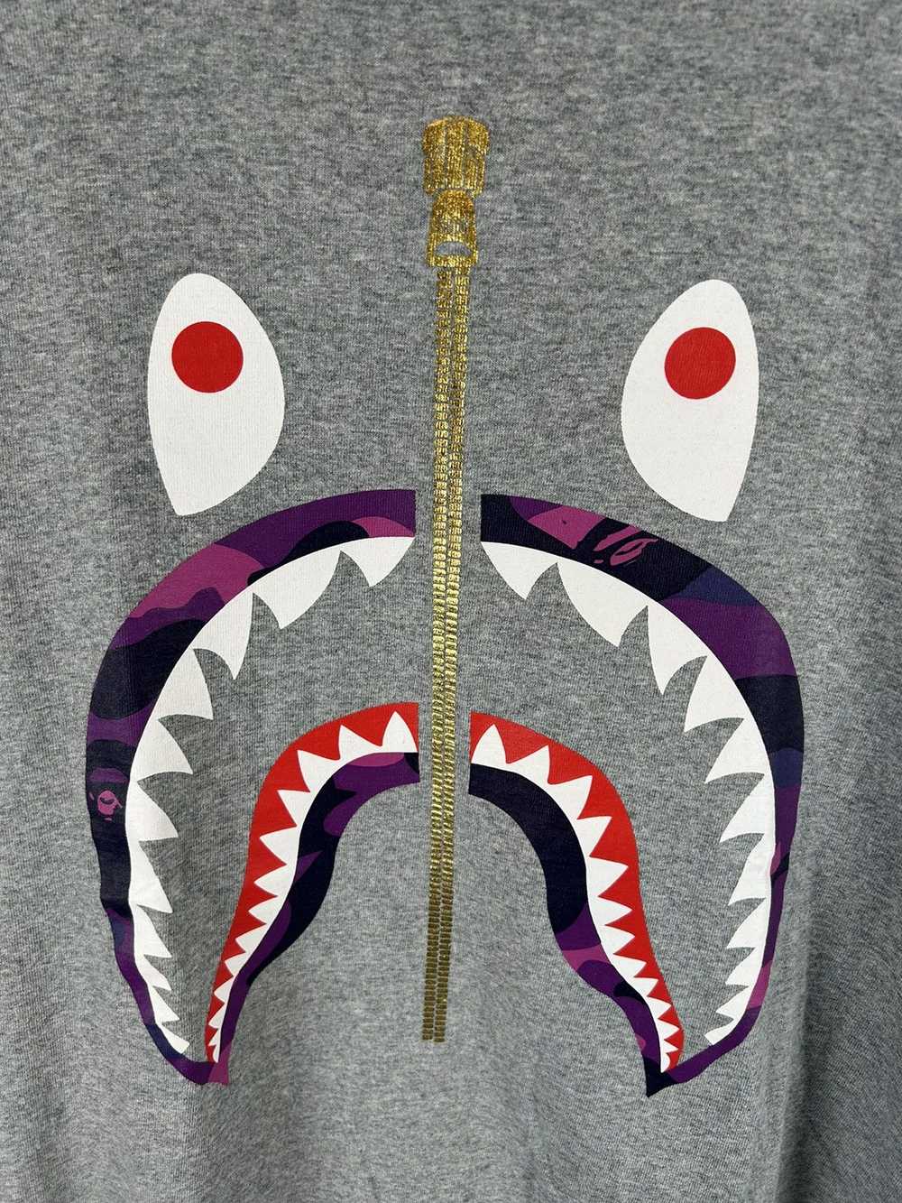 Bape Bape Shark Logo T-Shirt - image 3