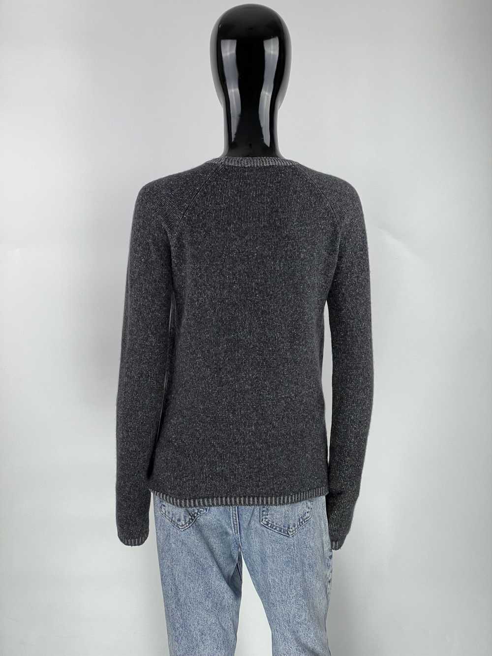 Cashmere & Wool × Maje Maje Gray Zipped Wool Cash… - image 3