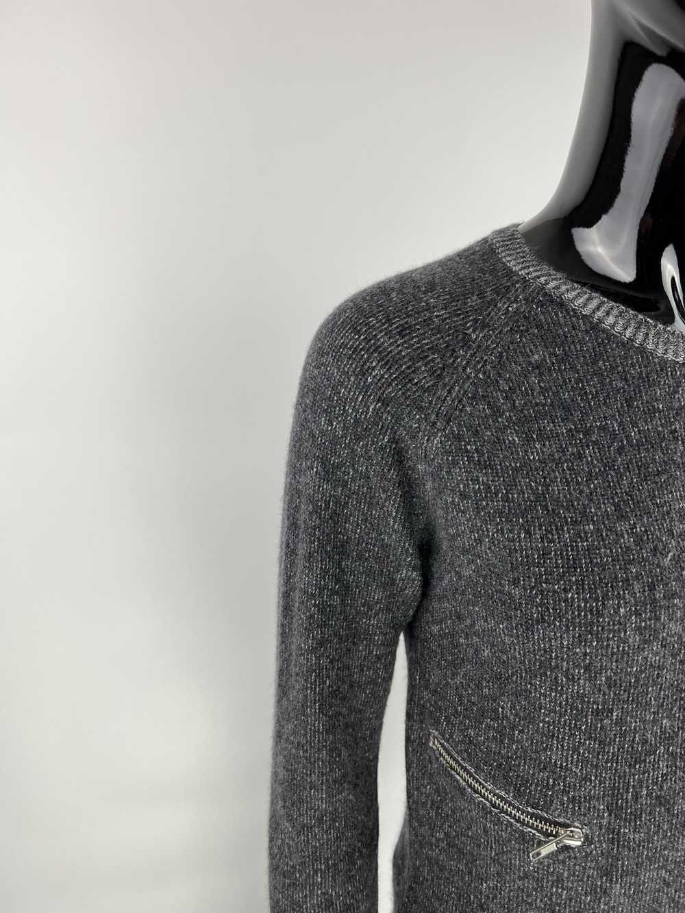 Cashmere & Wool × Maje Maje Gray Zipped Wool Cash… - image 5