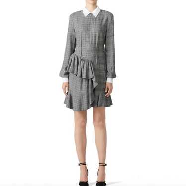 Petersyn Petersyn Gray Plaid Carter Dress Long Sle