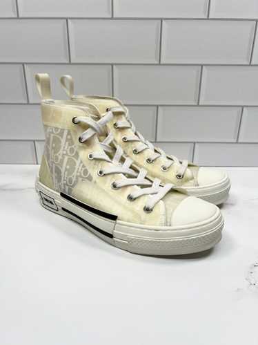 Dior Christian Dior High Oblique White Sneakers Ca