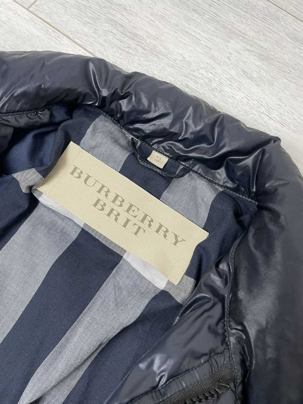 Burberry Burberry Brit Down Navy Blue Nova Check … - image 4