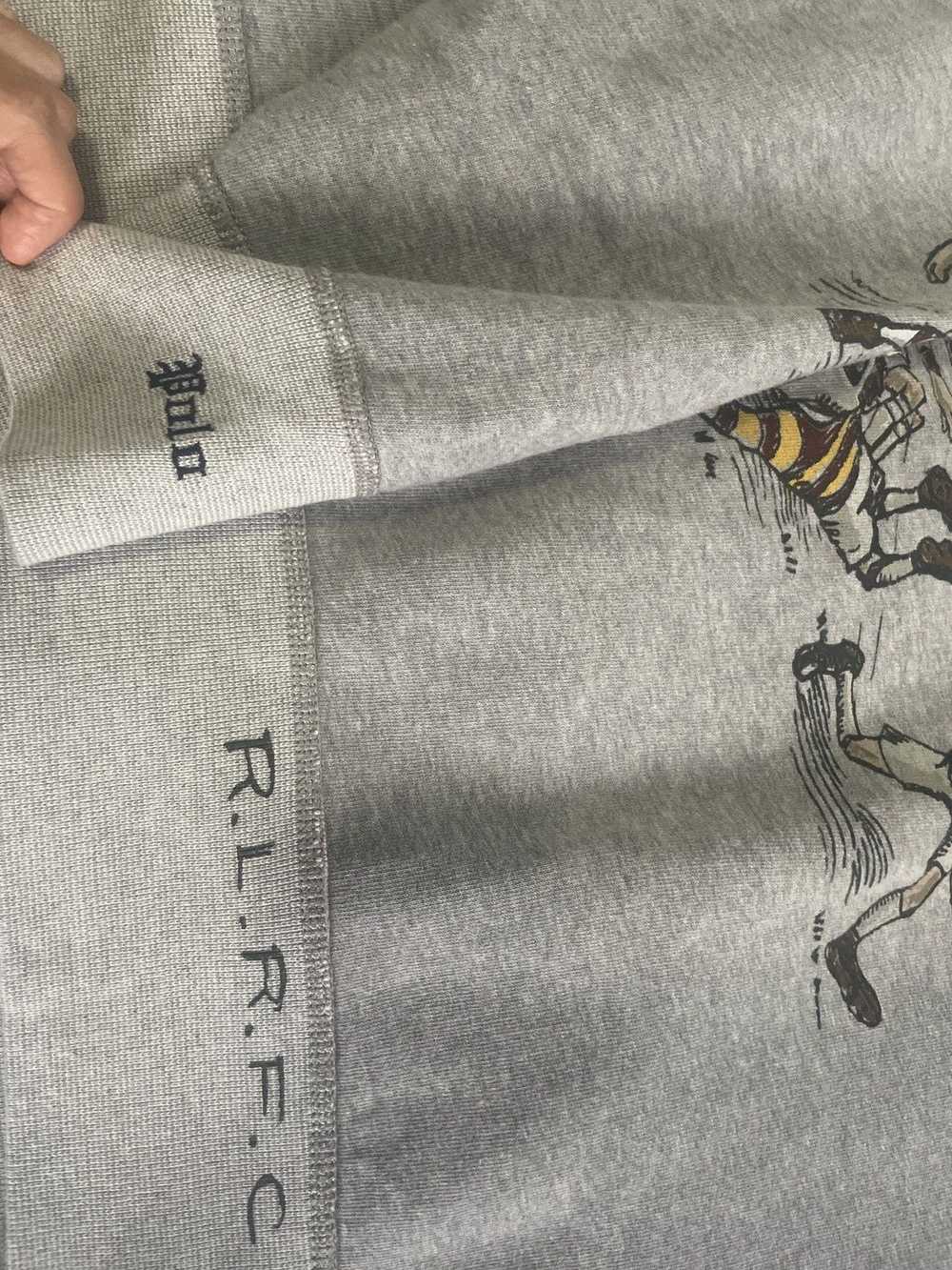 Polo Ralph Lauren Gray Polo Rugby Sweatshirt - image 3