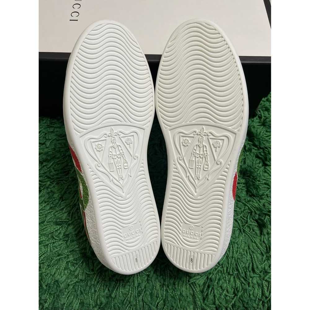 Gucci Ace leather low trainers - image 4