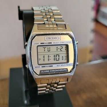 ビンテージ　SEIKO デジタル腕時計 ステンレススチール 2025年最新】Yahoo!オークション -セイコー デジタル ビンテージ