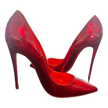 Christian Louboutin So Kate patent leather heels - image 1