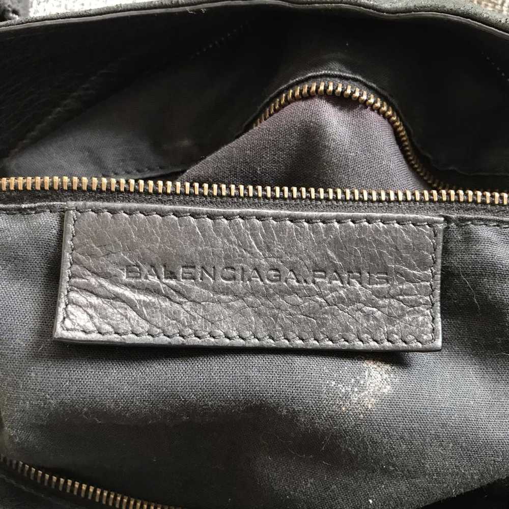 Balenciaga Vélo leather handbag - image 8