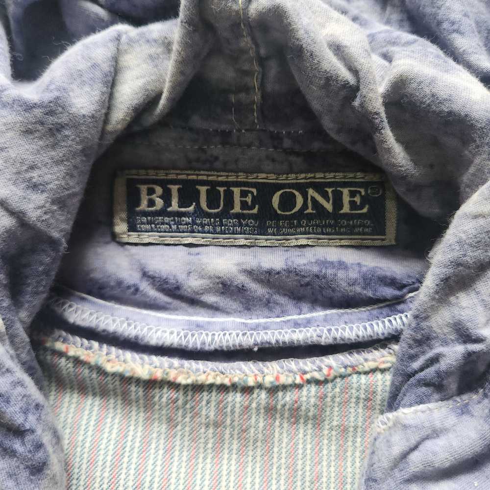 Italian Designers - Blue One Hoodie Made In Italy - image 10