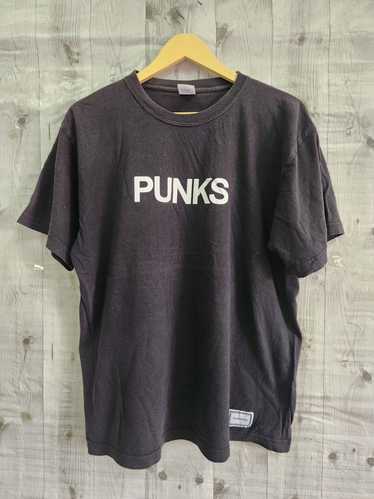 Japanese Brand - Punks Japanese Black Tees