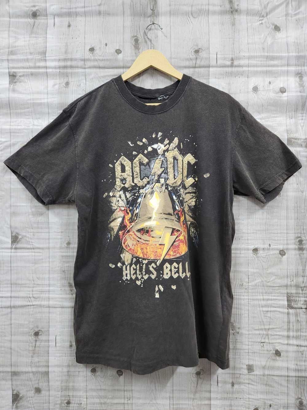 Band Tees - ACDC Hells Bells Rock Tees - image 1