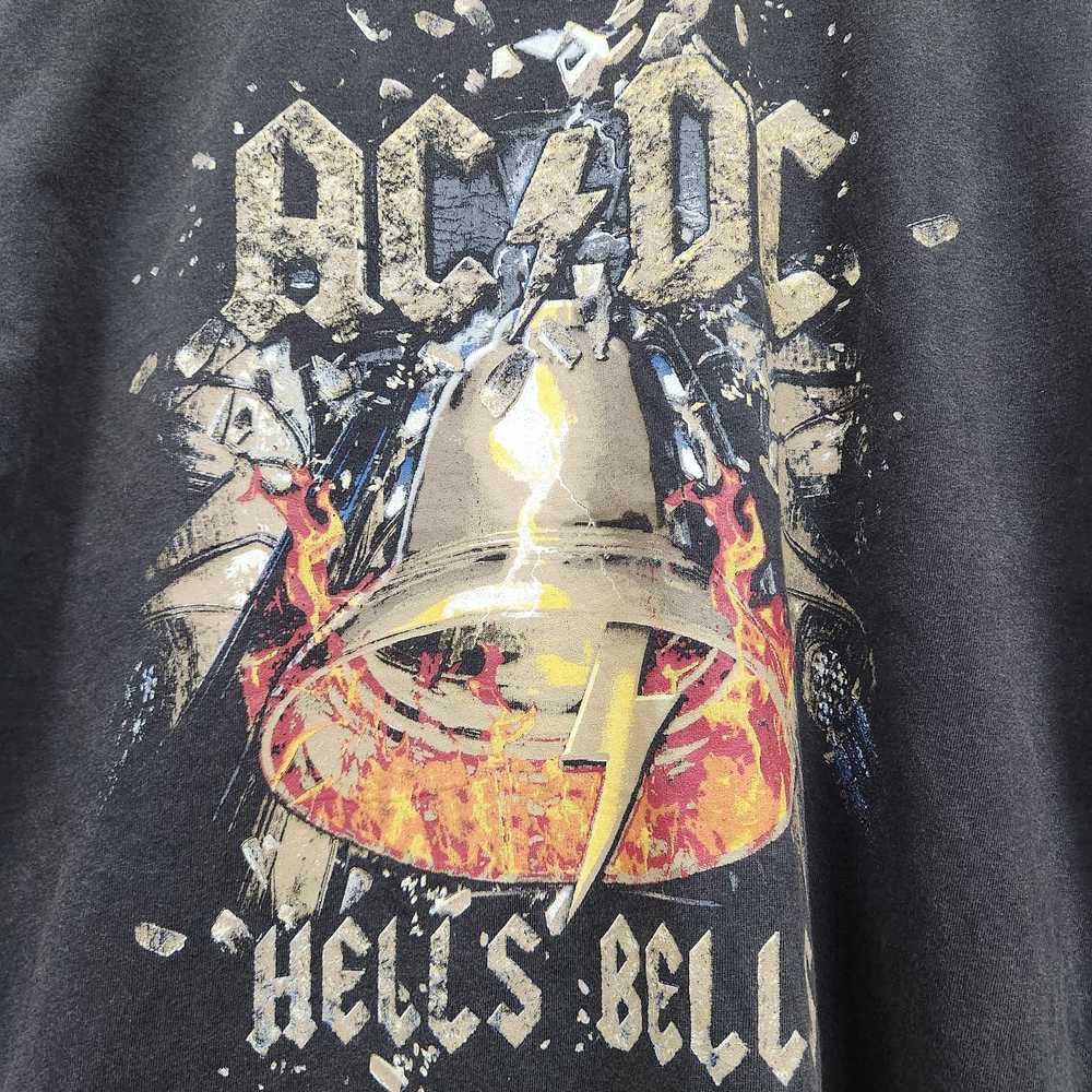 Band Tees - ACDC Hells Bells Rock Tees - image 7