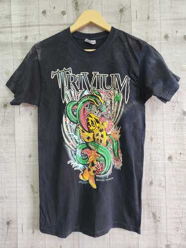 Vintage Y2K Trivium Band Tees Becoming The Dragon