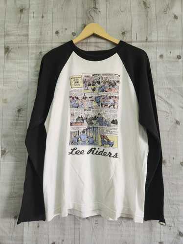 Vintage 1999 Lee Riders Japan Raglan TShirt