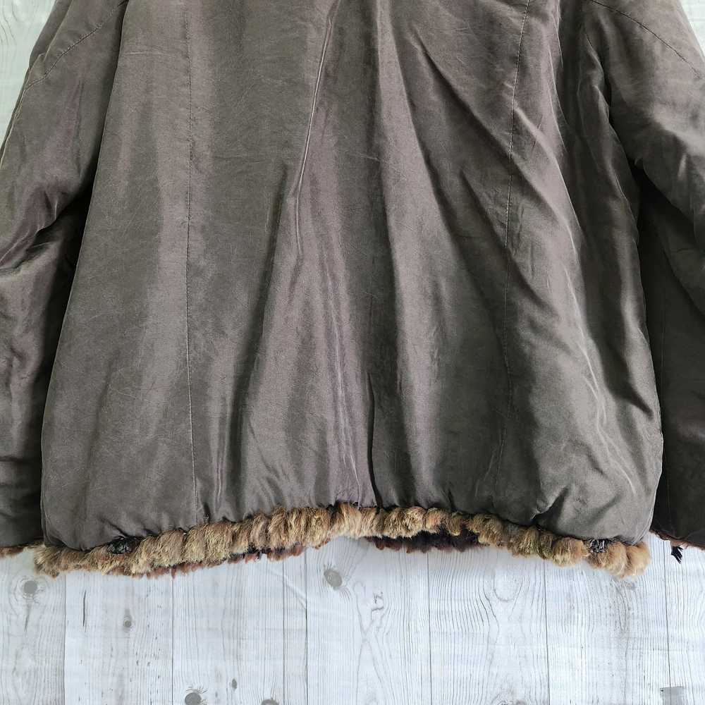 Fur Reversible Jacket By Japanese Designer Unbran… - image 7