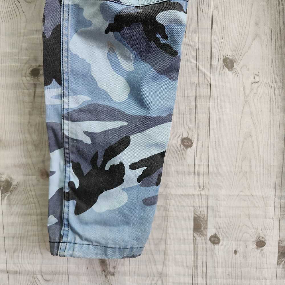 Camouflage Cargo Pants Multipockets Japanese Brand - image 7