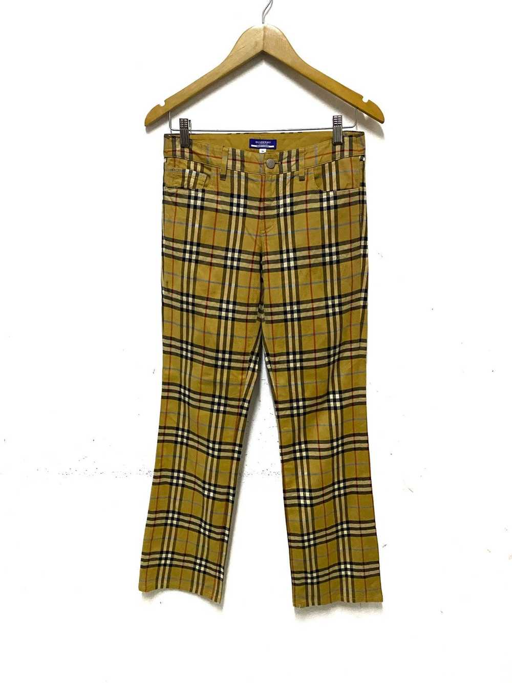 Burberry Blue Label Nova Check Pants - image 1